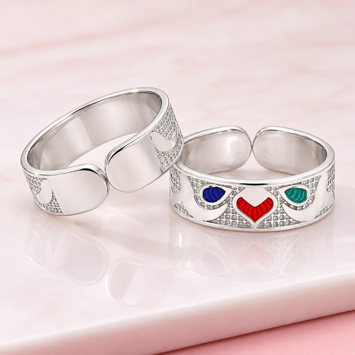 Silver Multi Color Half Flower Bichhiya for Girls