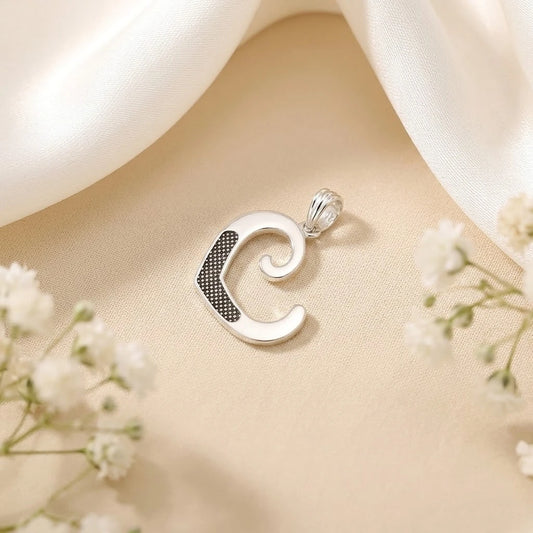 Silver Name Symbol Pendent