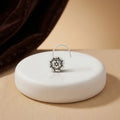 Silver Oxidised Glory Nosepin