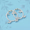 Silver Plain Design with Ghungroo Kada for Baby