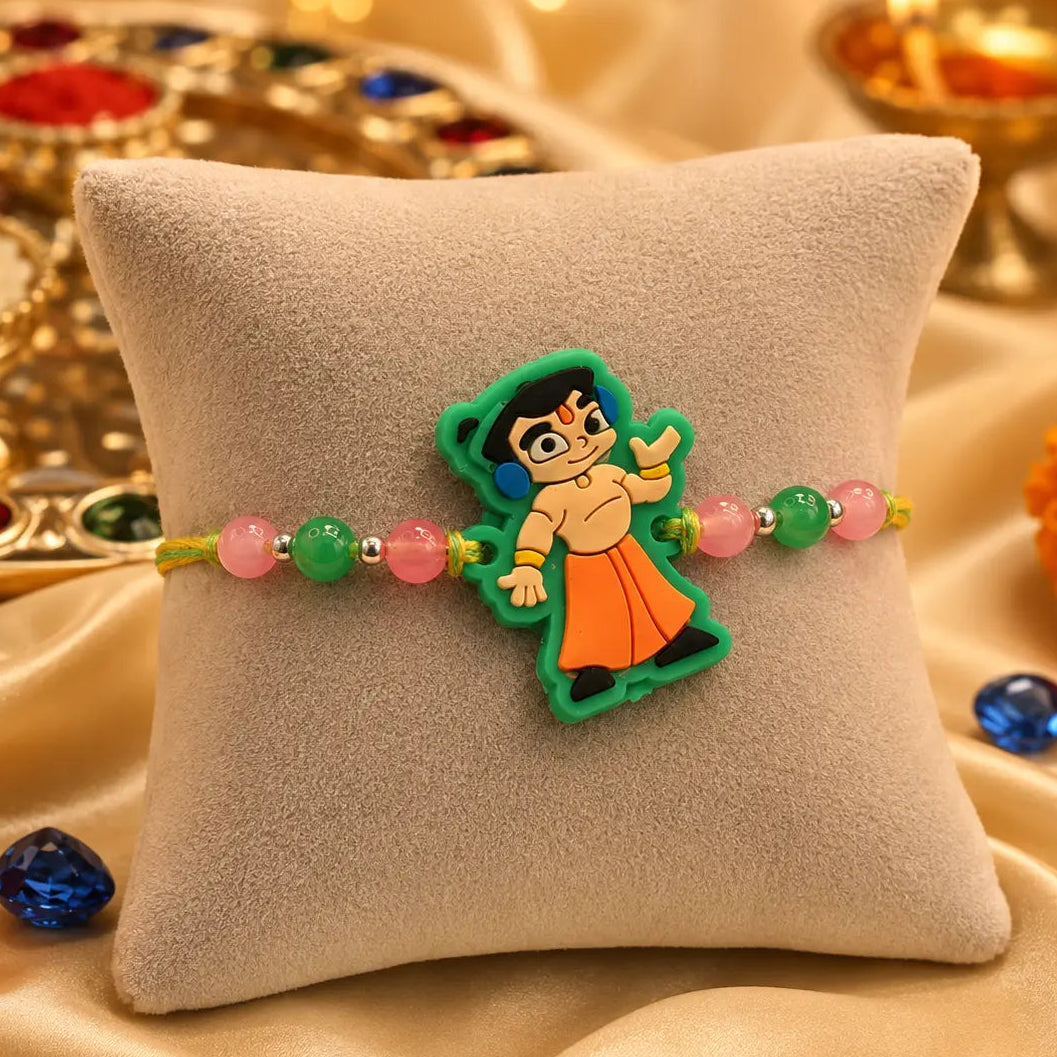 Silver Rakhi Chhota Bheem Kids