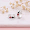 Silver Red and Green Wind Design Bichhiya for Girls