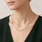 Silver Rose Gold Radiant Chain