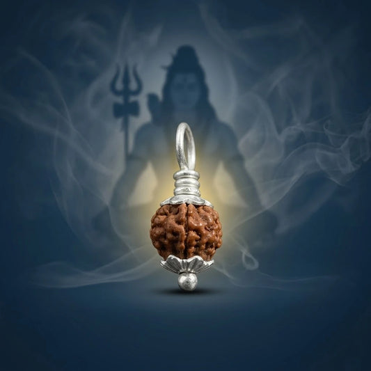 Silver Rudraksha Classic Pendant