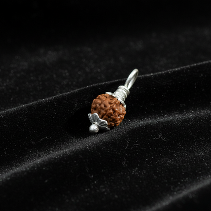 Silver Rudraksha Classic Pendant