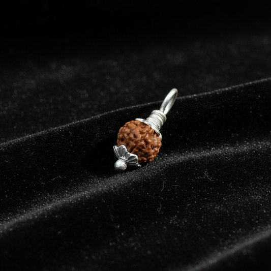 Silver Rudraksha Classic Pendant
