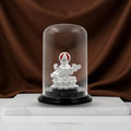 Silver Sarshwati Mata Murti
