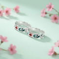 Silver Shashy Stylish Toe Rings