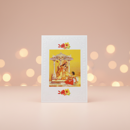 Silver Plated Shree Baglamukhi Yantra Attract Wealth, Prosperity & Abundance