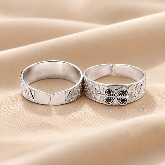 Silver Simple Flower Design Bichhiya for Girls