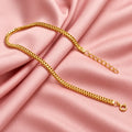 Silver Simple Square Box Design Chain Bracelet for Boys