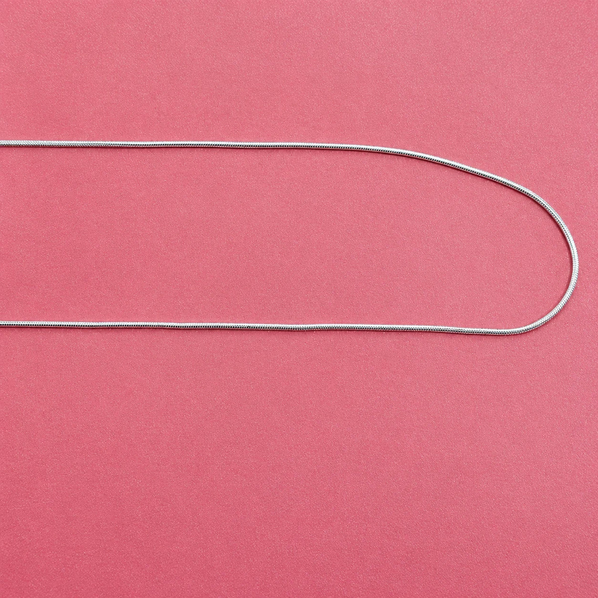 Silver Snake Chain Necklace for Women