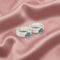 Silver Sparkling Colorful Flower Toe Rings