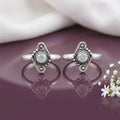 Silver Spiral Toe Ring
