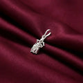 Silver Standing Ganesh Ji Pendant