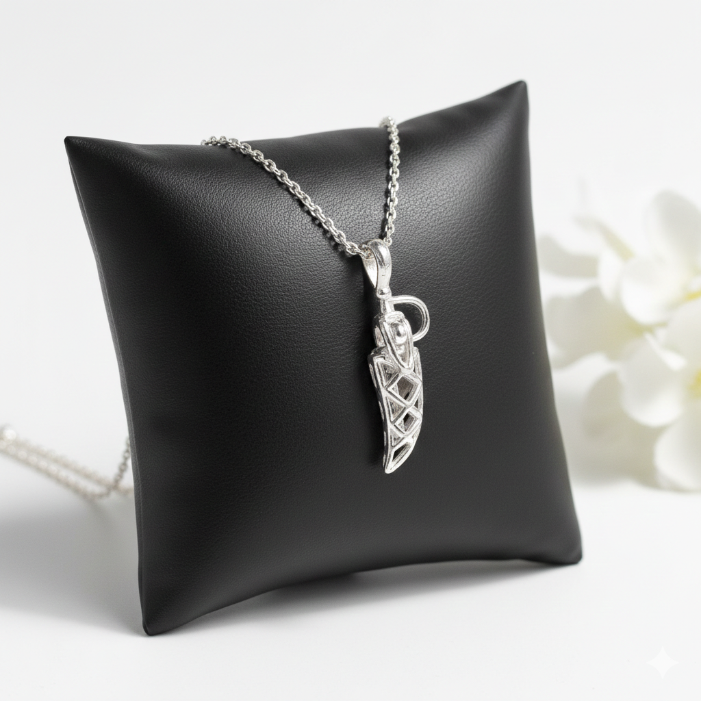 Silver Sword( talwar, chaku ) With Sheath Pendant