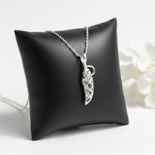 Silver Sword( talwar, chaku ) With Sheath Pendant