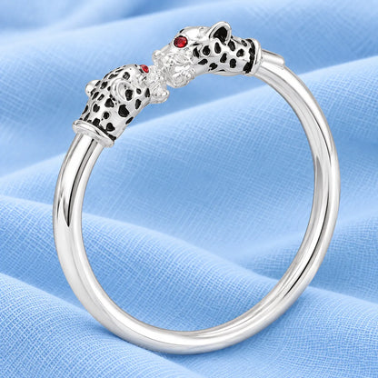 Silver "Symbolized Of Tiger" Boys Kada