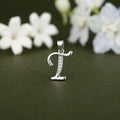 Silver T Name Symbol Pendent