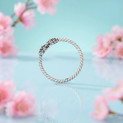 Silver Tiger Design Baby Kada
