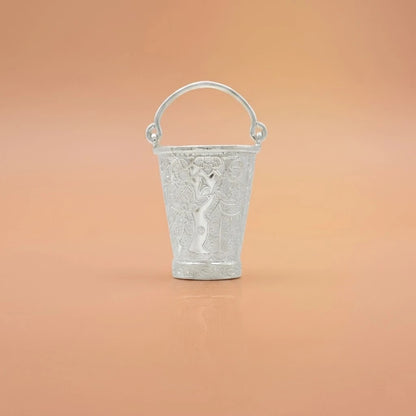 Silver Unique Flower Variant Bucket
