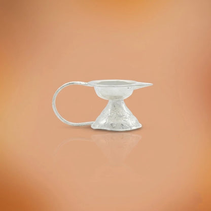 Silver Worship Aarti Puja Item