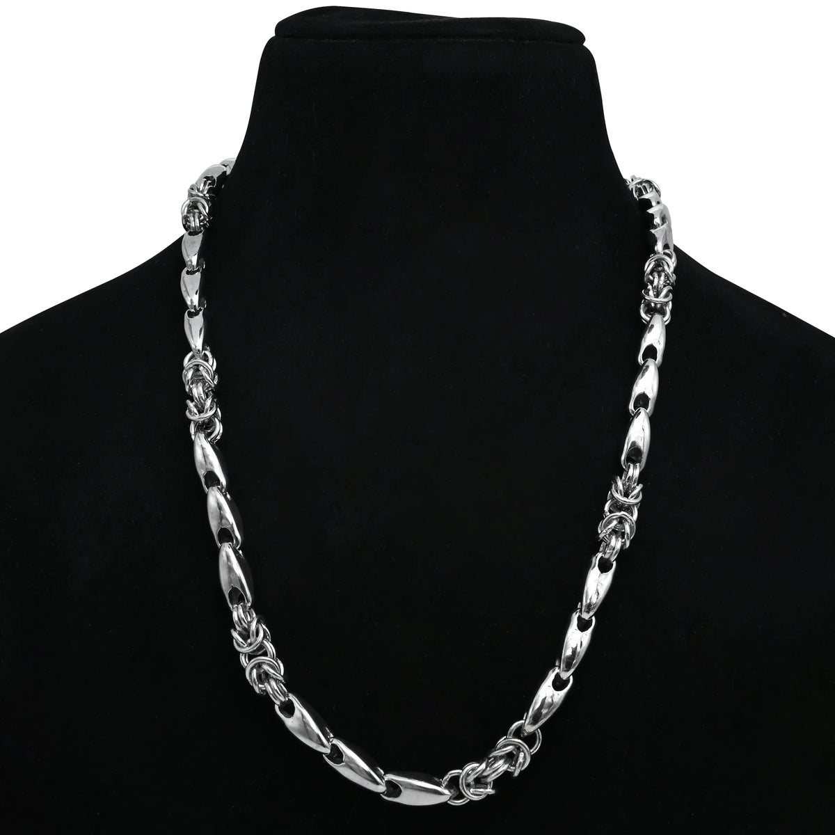 Sleek Knot Design Link Chain For Boys
