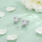 Sterling Silver American Diamond Earrings