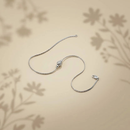 Sterling Silver Anklet Classic Bead Design