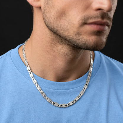 Sterling Silver Chain Pendant for Boys
