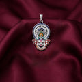 Sterling Silver Khatu Shyamji Pendant