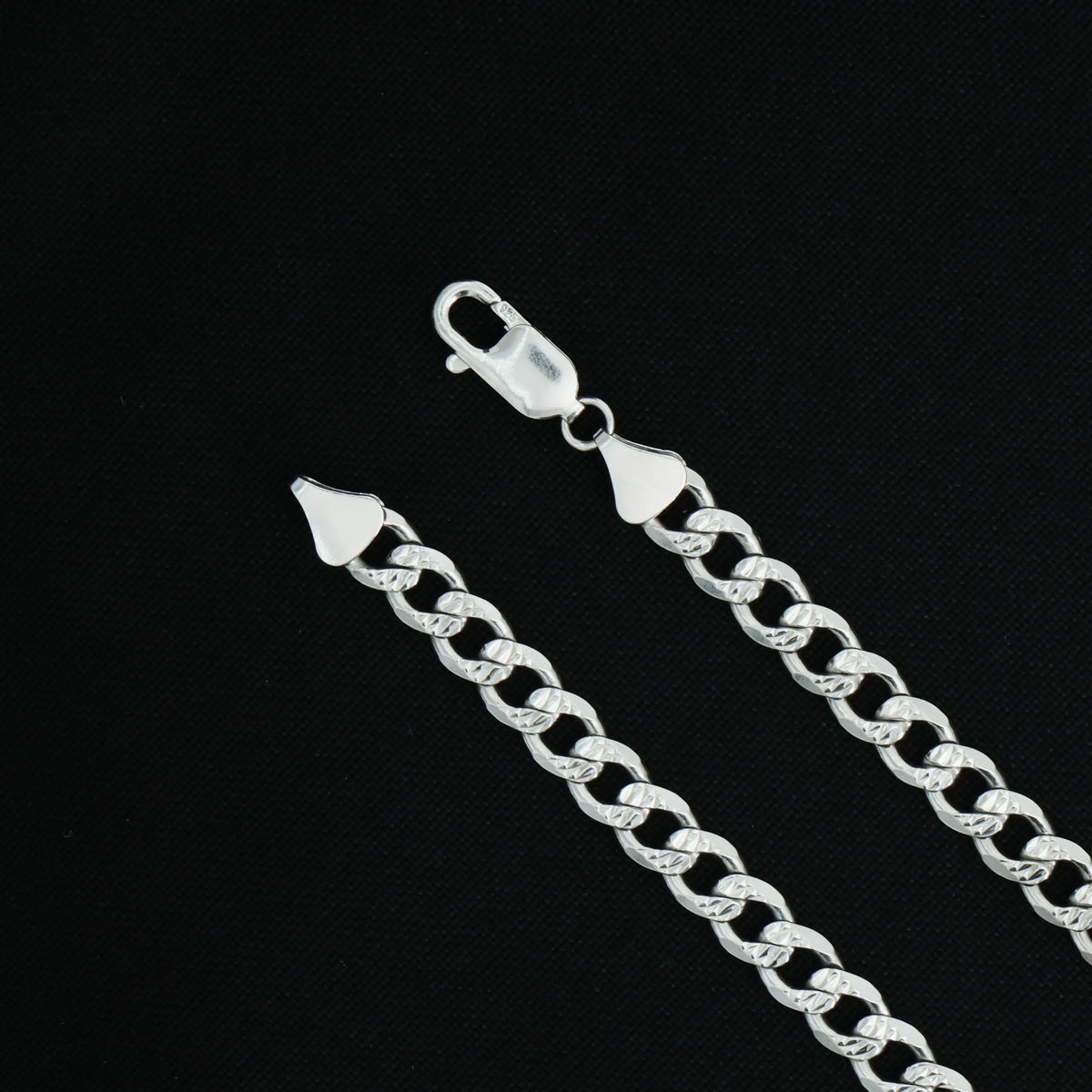 Sterling Silver Link Chain For Boys
