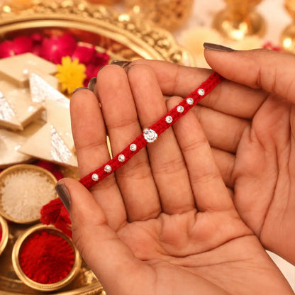 Sterling Silver Rakhi Timeless Bond of Love (1)