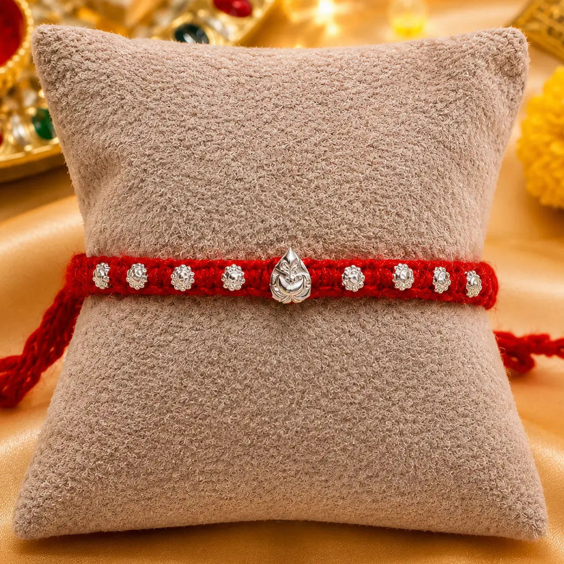 Sterling Silver Rakhi Timeless Bond of Love
