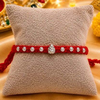 Sterling Silver Rakhi Timeless Bond of Love