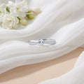 Sterling Silver Round American Diamond Ring