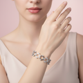 Sterling Silver Two in One Ring Cum Kada