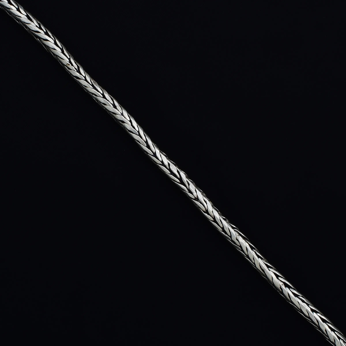 Stylish Silver Chain Bracelet For Boys