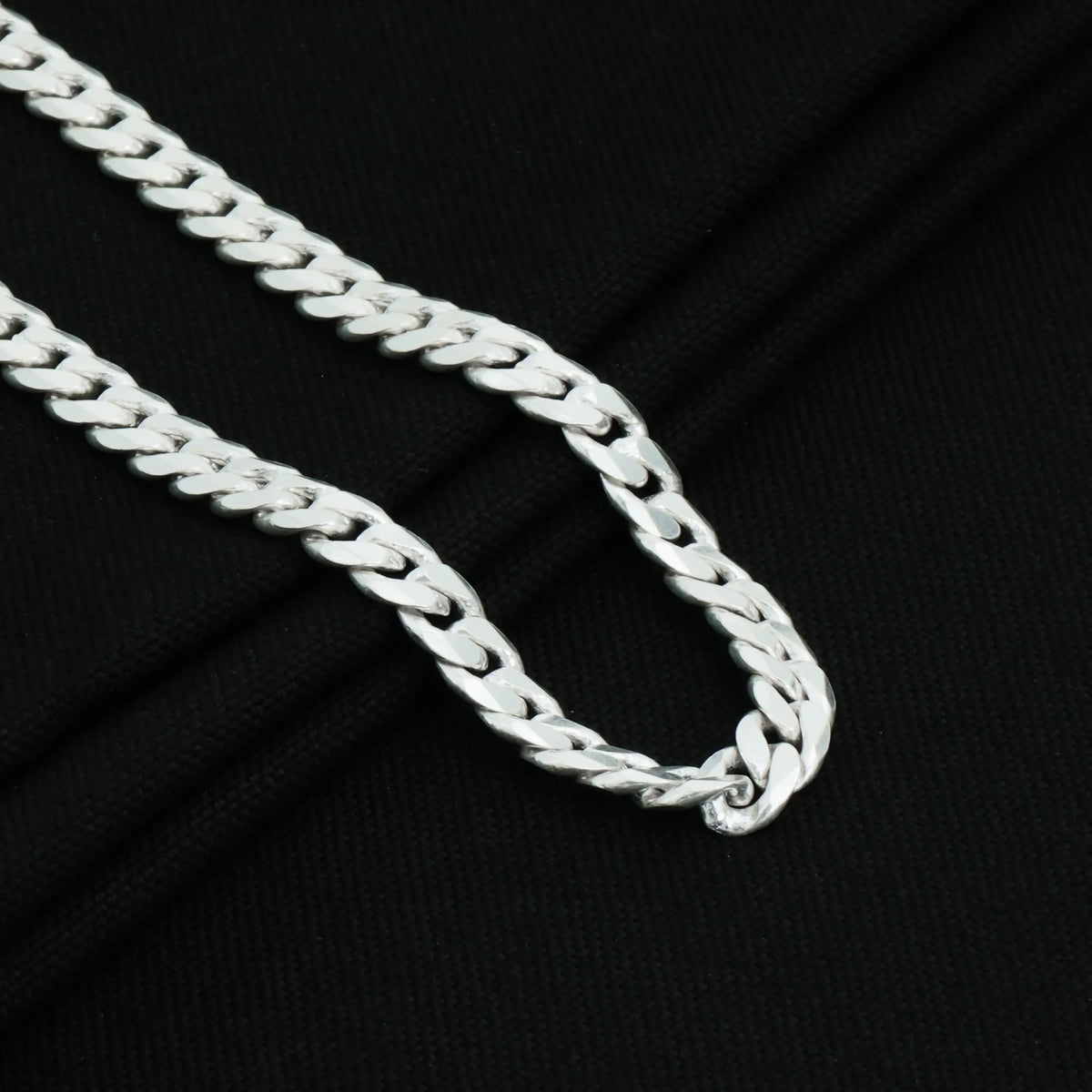 Stylish Sterling Silver Curb Chain For Boys
