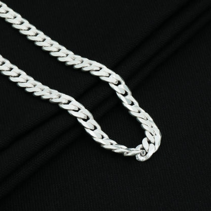 Stylish Sterling Silver Curb Chain For Boys

