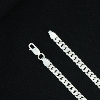 Stylish Sterling Silver Curb Chain For Boys
