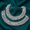 Timeless Silver Payal, Rajasthani Design, with Dazzling Ghungroo Elements.