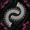 Traditional Silver Multicolor Tassel Payal for Women