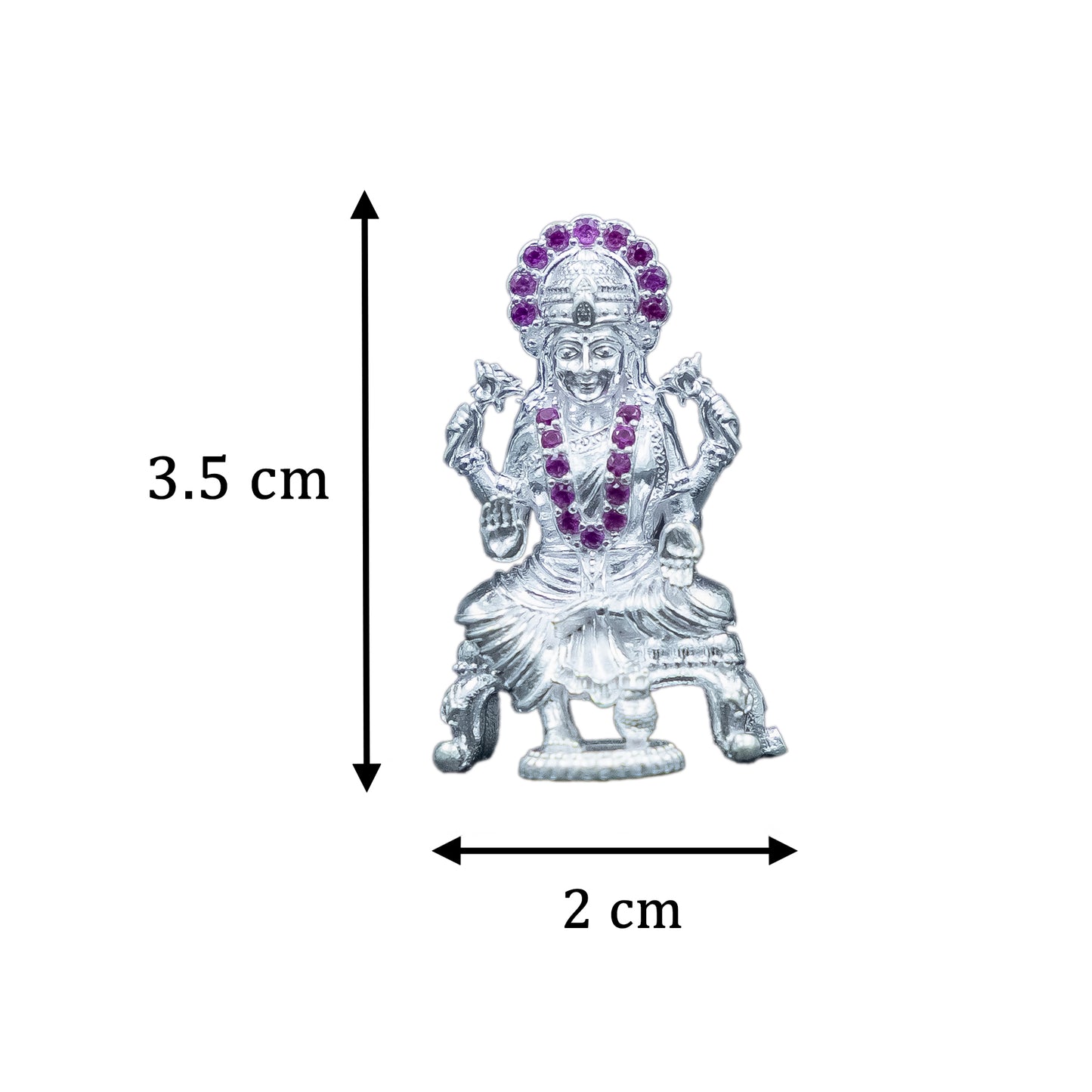 Expensive Handmade Silver Lakshmi Idol for Diwali Pooja