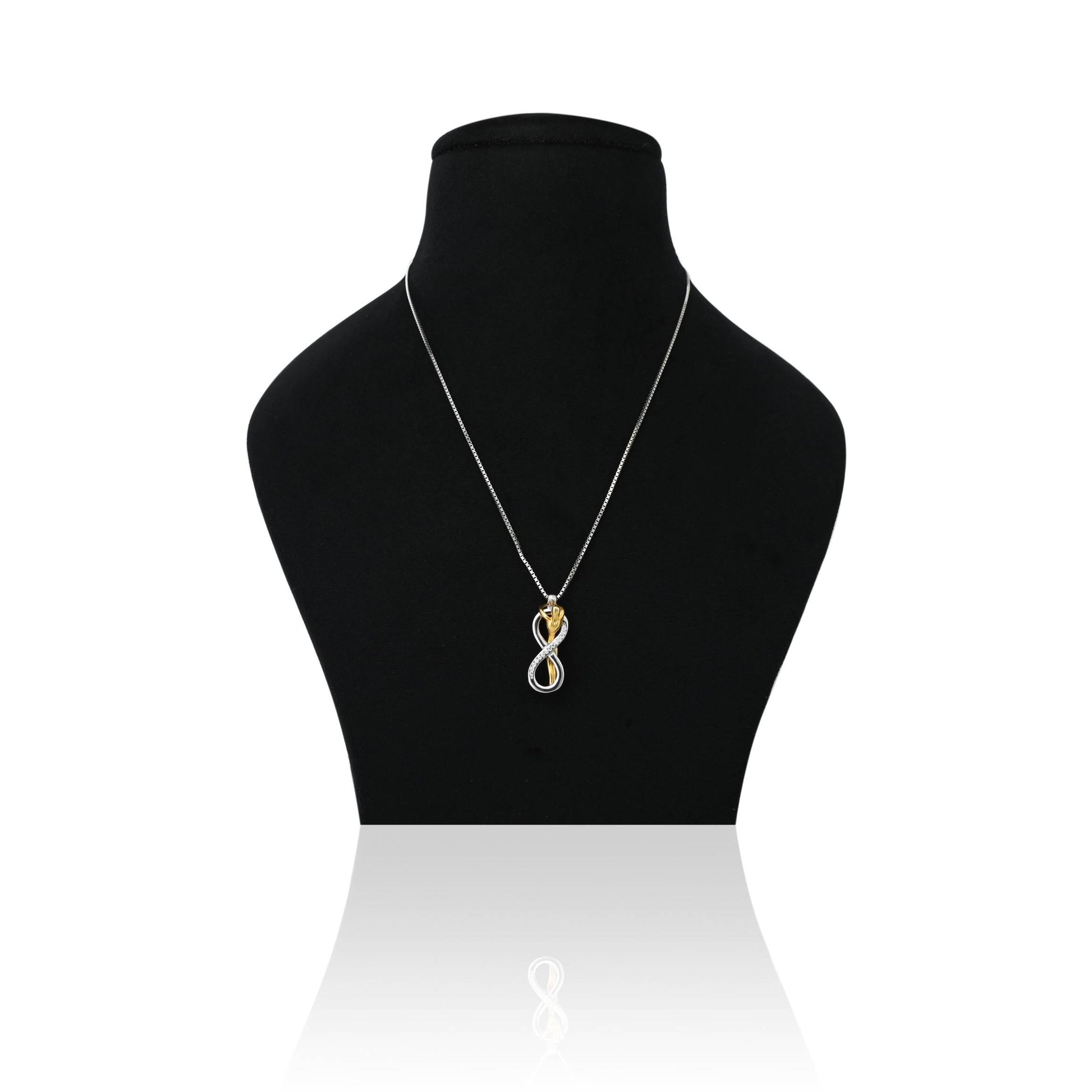 Vintage gold-plated 925 silver 'Infinite Affection' piece for her.