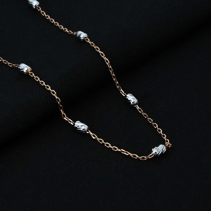 Sterling Silver Connecting Chain Simple Silver Beads