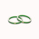 Beautiful Green Colour Gold Bangles In Pair