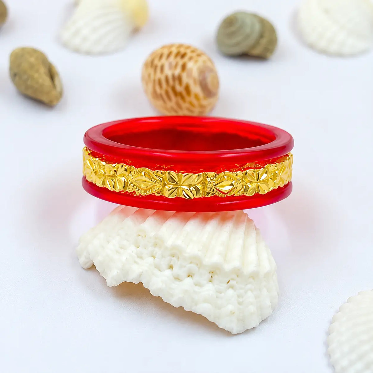Beautiful Design Gold Ring For Girls