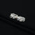 Silver Center CZ Gem Stone with Wave Design Bichhiya for Girls