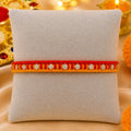 Handcrafted Silver Buds Rakhi Assorted Design